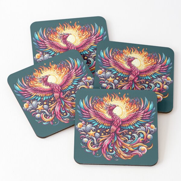 Item preview, Phoenix - Rising from the Ashes designed and sold by NerdiPop.