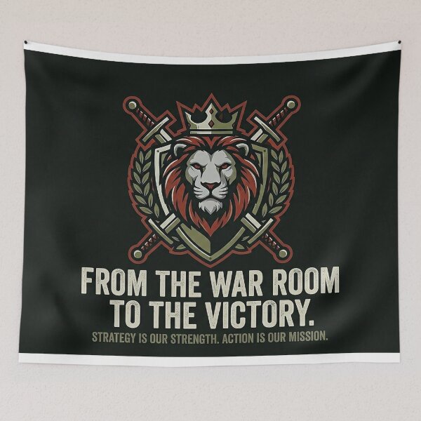 Item preview, From The War Room To The Victory designed and sold by ArtworkNorth.