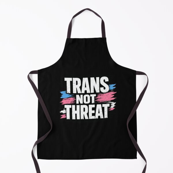 Item preview, Trans Not Threat Protest Streetwear Graphic Tee designed and sold by AMICO77.