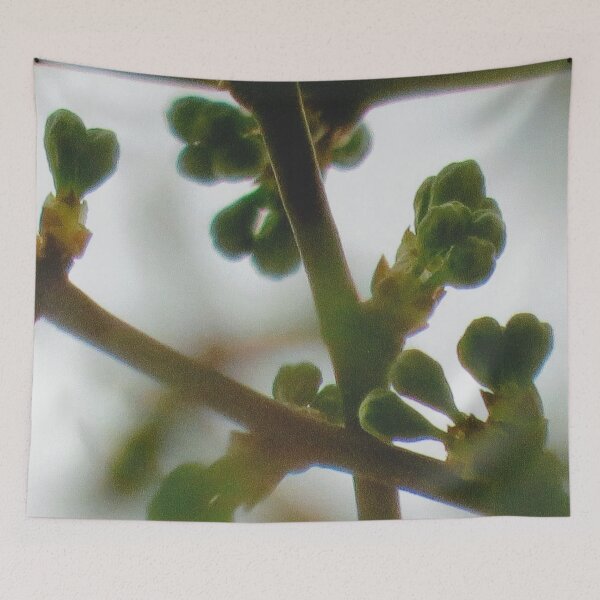 Item preview, Plum Tree budding branches with heart shaped buds designed and sold by ChillonLeachArt.