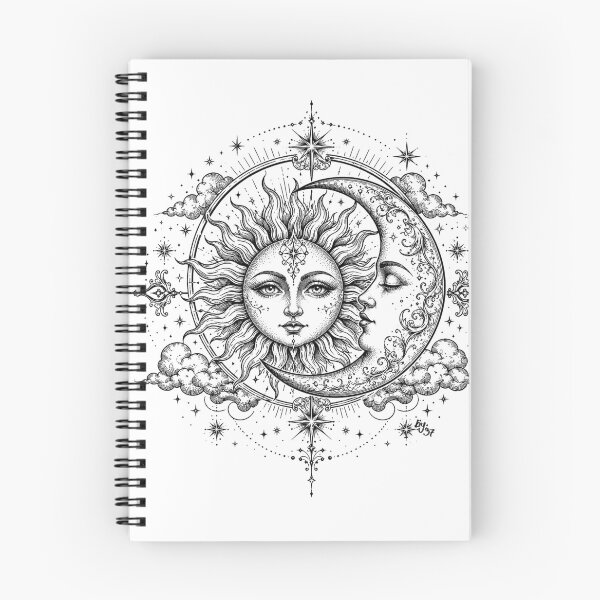 Item preview, Vintage Sun and Moon  – Celestial Mystic  designed and sold by By37.
