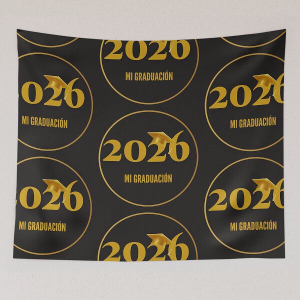 Item preview, Mi graduación 2026 diseño Elegante Dorado designed and sold by A touch of creativity.