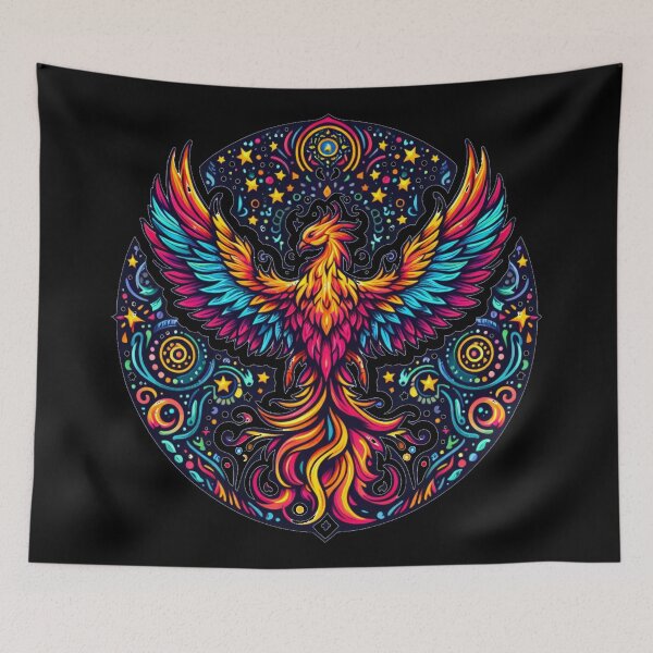 Item preview, Phoenix - Rising from the Ashes designed and sold by NerdiPop.