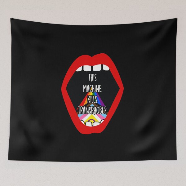 Item preview, this machine kills transphobes (queer) designed and sold by remerasnerdas.