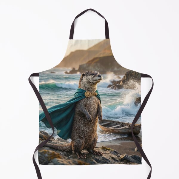 Item preview, Wandering Otter Lands on the California Coast designed and sold by Tridentulus.