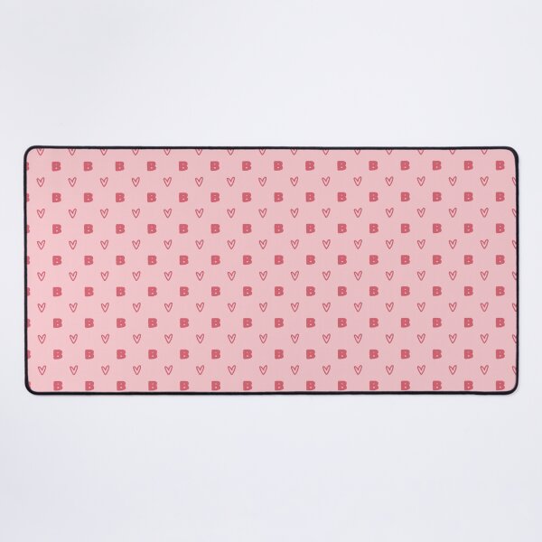 Item preview, Letter B Monogram Pink Heart Pattern | Cute Initial B Pink Heart Aesthetic | Red and Pink Letter B Heart Design | Monogram B Heart Pattern | Girly Letter B Initial Hearts | Valentine Letter B designed and sold by VivaFy.
