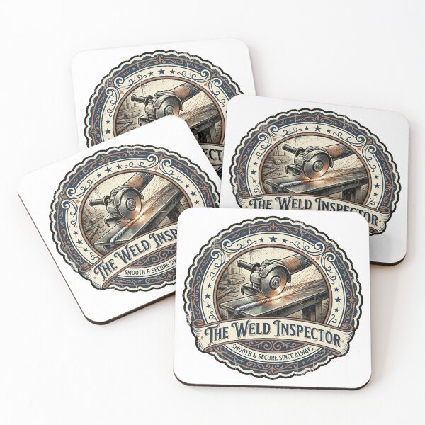 Item preview, Vintage Weld Inspector NDT Artisan Emblem designed and sold by DuckOddity.