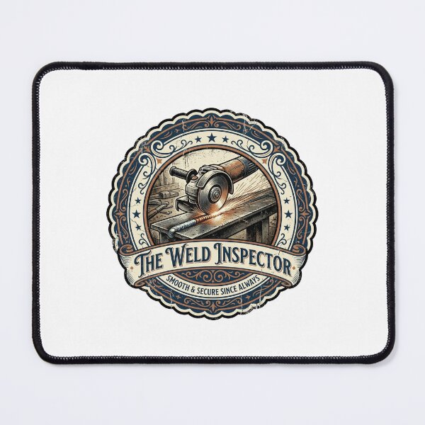 Item preview, Vintage Weld Inspector NDT Artisan Emblem designed and sold by DuckOddity.