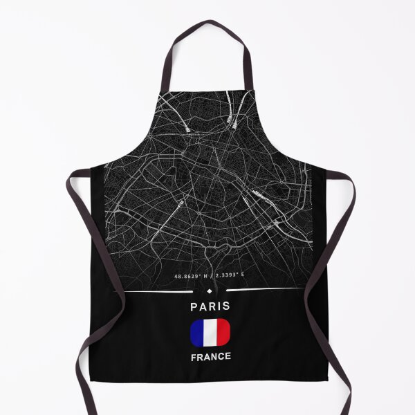 Item preview, Paris City Map France – Minimalist Black and White Urban Design designed and sold by Psycho-Crazy.