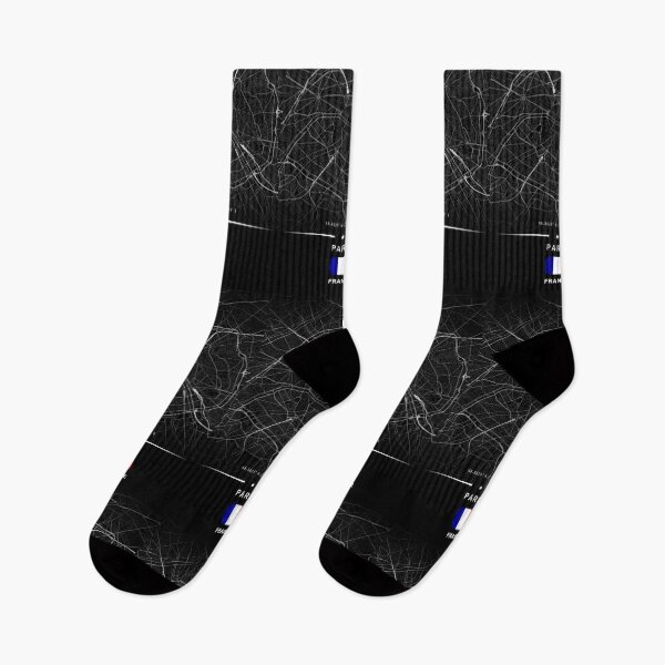 Item preview, Paris City Map France – Minimalist Black and White Urban Design designed and sold by Psycho-Crazy.