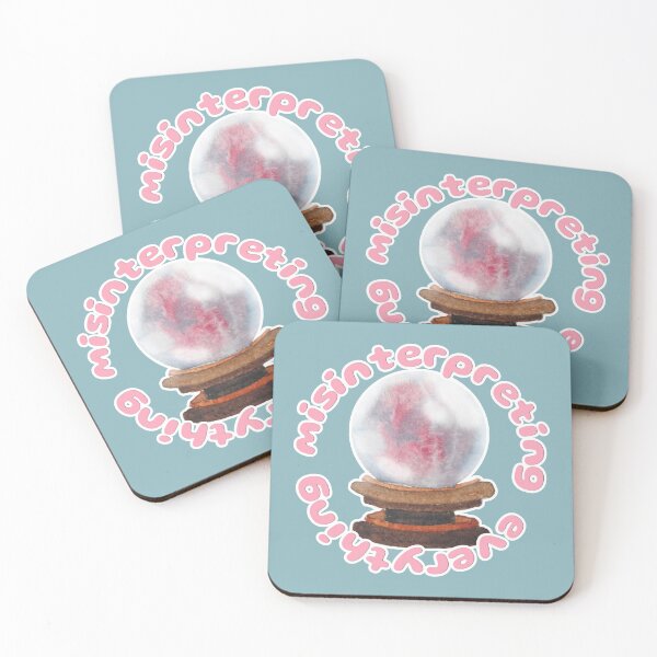 Item preview, Misinterpreting Everything Crystal Ball designed and sold by Blackberries & Moss.