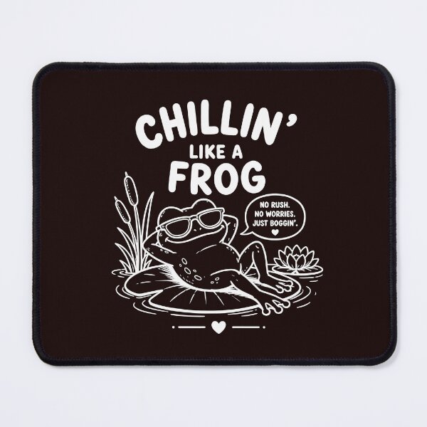 Item preview, Chillin Like A Frog Funny Shirt designed and sold by ArtPer-design.