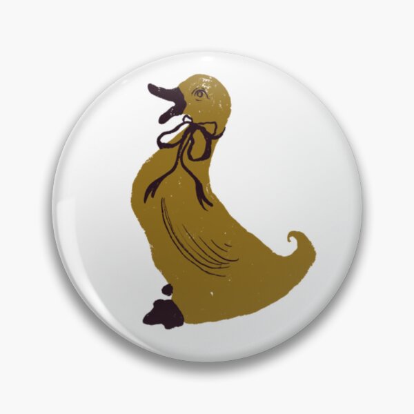 Item preview, Vintage Olive Green Duck With Ribbon Cottagecore Illustration designed and sold by artievarudzite.