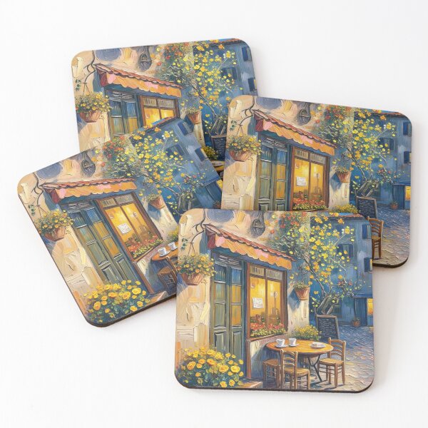 Item preview, Little Café in the Old Town designed and sold by sid1802.