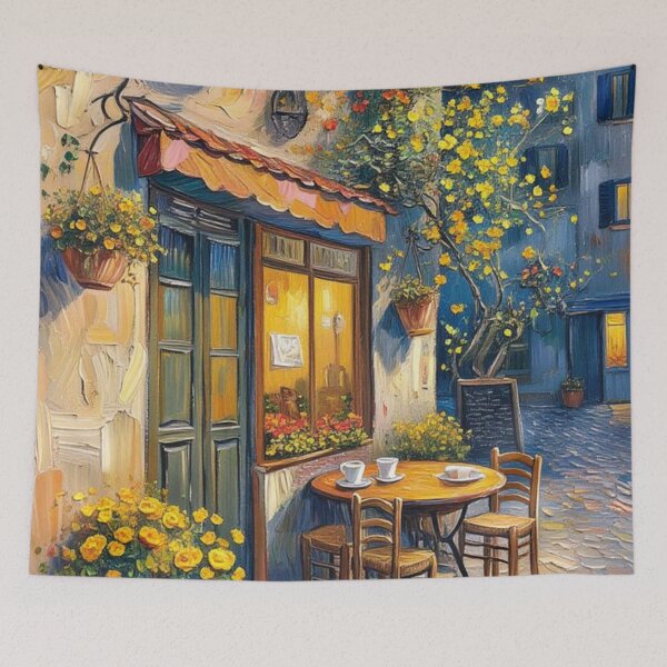 Item preview, Little Café in the Old Town designed and sold by sid1802.