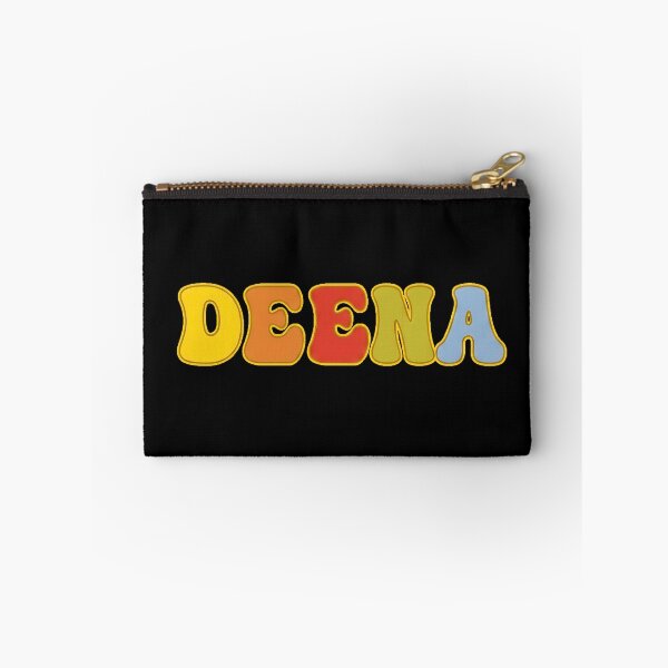 Item preview, ❤️ Deena Personalized Name Wavy Retro Shirt, Coffee Mug, Sticker Gift designed and sold by HelixPedia.