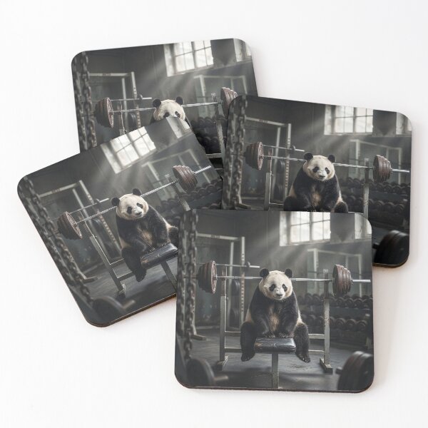 Item preview, Panda Bear Hits the Weight Room designed and sold by Tridentulus.