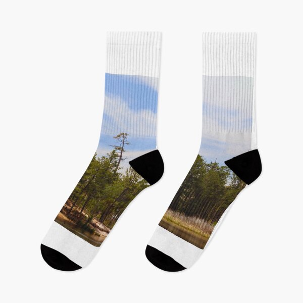 Item preview, Serene Lakeside Pines designed and sold by Phakade's Photos.