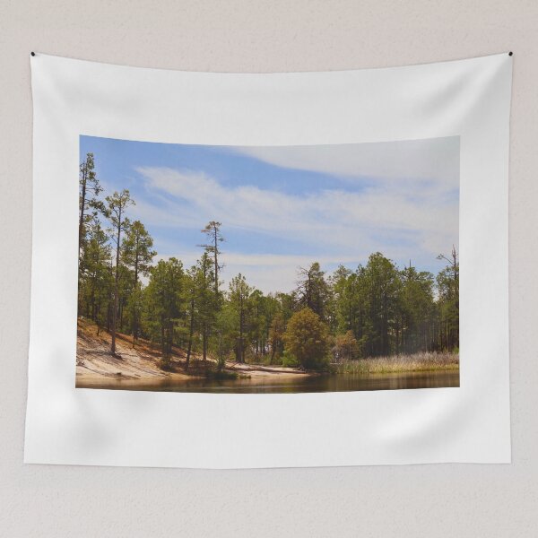 Item preview, Serene Lakeside Pines designed and sold by Phakade's Photos.