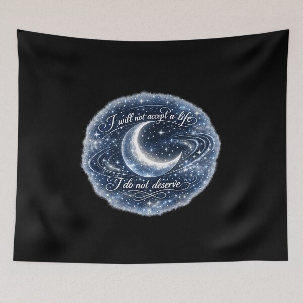Item preview, Celestial Moon Quote Shirt – Cosmic Spiritual Motivation designed and sold by AMICO77.
