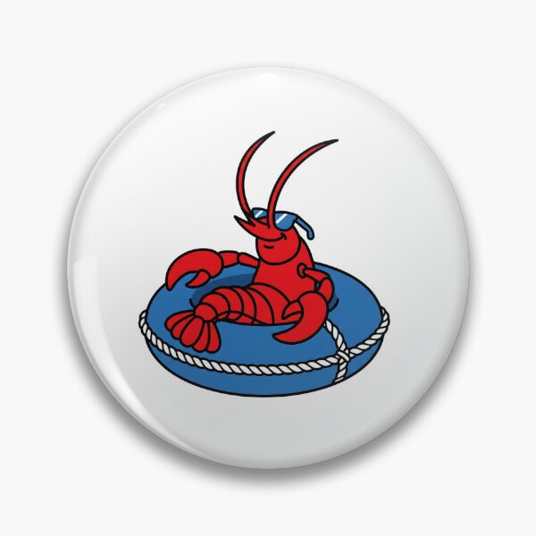 Item preview, Cool Red Crab Summer Float designed and sold by AbanoubStore.