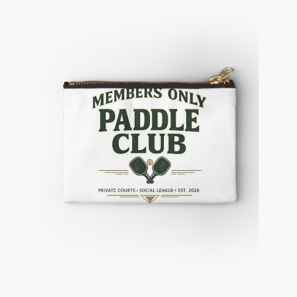 Item preview, Members Only Paddle Club Shirt | Private Courts Social League Pickleball Padel Design | Est. 2026 Vintage Sports Badge designed and sold by The Daily Goods.