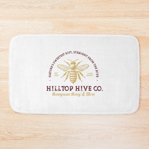 Item preview, Hilltop Hive Co Vintage Honey Bee Farmhouse Cottagecore Beekeeping Design designed and sold by Little Foot Farm Merch Shop.