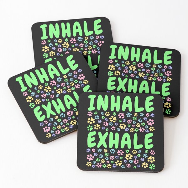 Item preview, Inhale Paws Exhale Paws designed and sold by Odd-Squared.