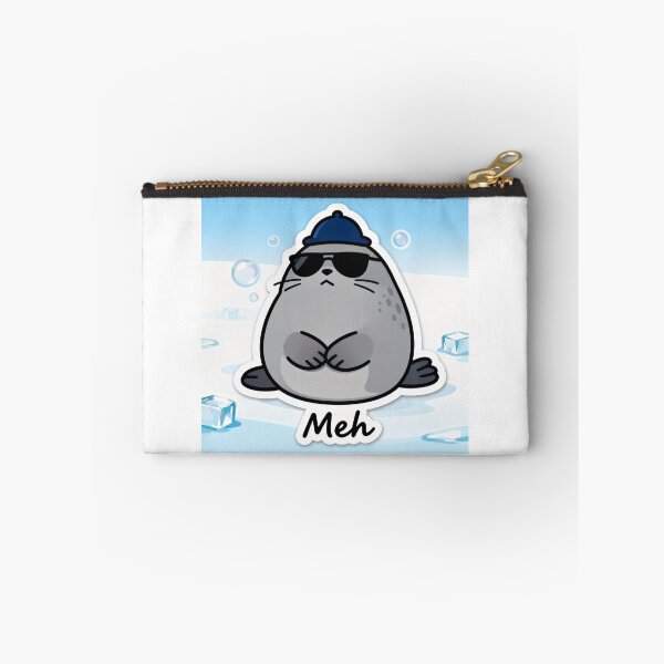 Item preview, Chill Seal Aesthetic Sticker MEH 4 designed and sold by HealthyEnvy.