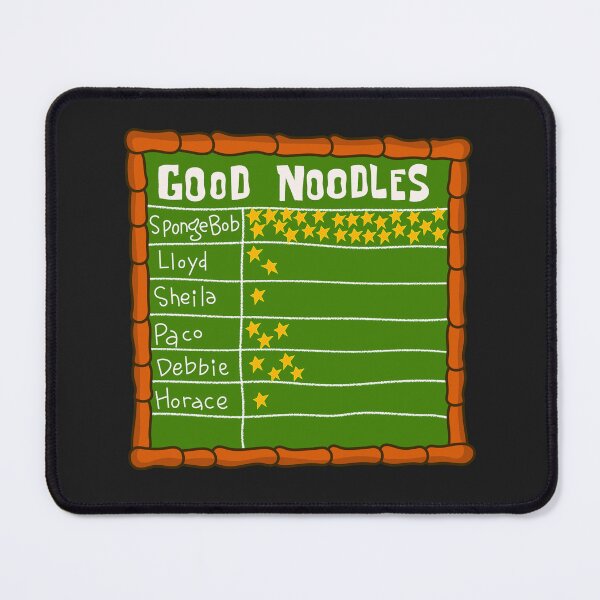 Item preview, SpongeBob GOOD NOODLES designed and sold by DibujandoPorfa.