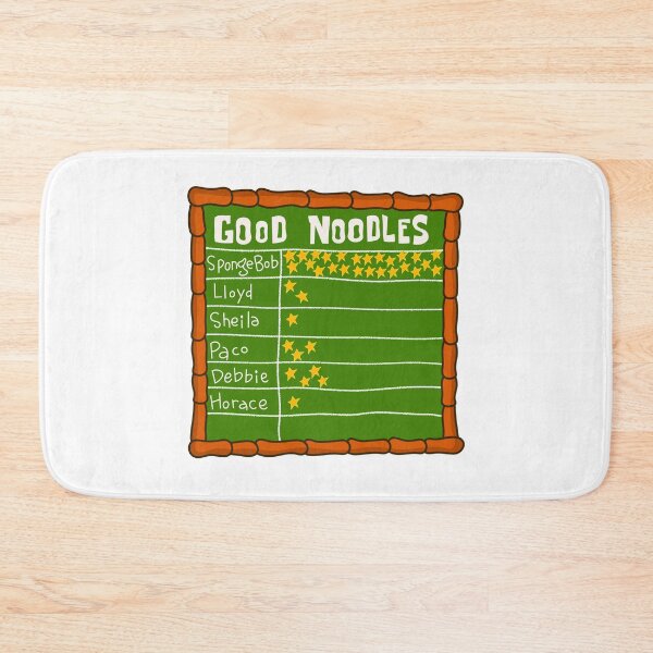 Item preview, SpongeBob GOOD NOODLES  designed and sold by DibujandoPorfa.