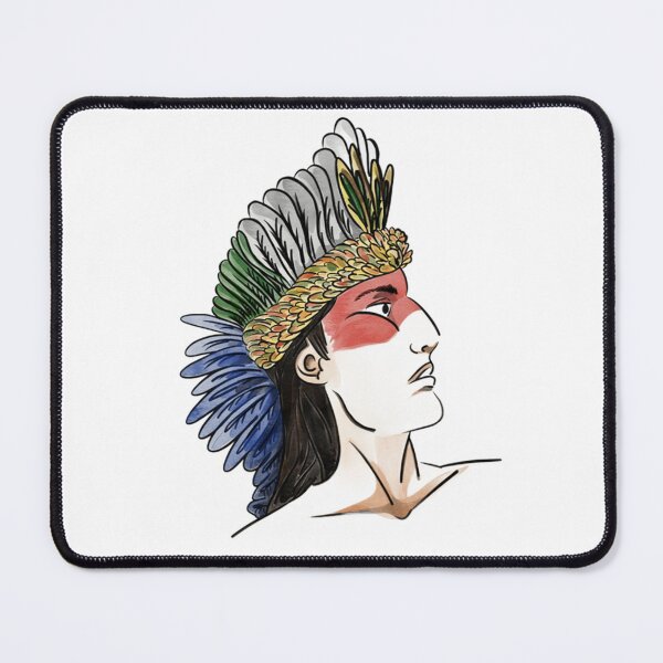 Item preview, Tupi Indian in traditional adornments  designed and sold by JATOOBA.