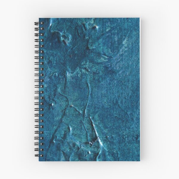 Item preview, Breath In and Breath Out blue acrylic painting on canvas designed and sold by ChillonLeachArt.