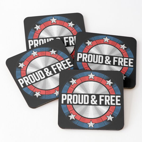 Item preview, Proud & Free Patriotic Medallion  designed and sold by OldGloryForge.