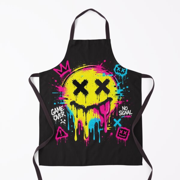 Item preview, Broken Emoji Graffiti Tee | Glitch Streetwear Design designed and sold by JustResultsCo.