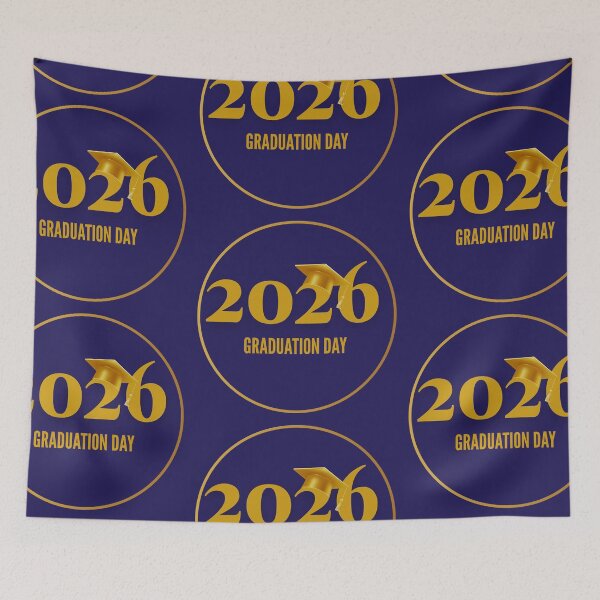Item preview, Elegant Gold Graduation Day 2026 Class of 2026 designed and sold by A touch of creativity.
