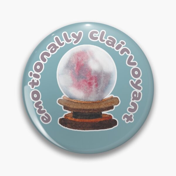 Item preview, Emotionally Clairvoyant Crystal Ball designed and sold by Blackberries & Moss.