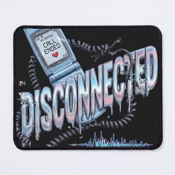 Item preview, Disconnected Y2K Flip Phone Breakup Melancholy Vintage 2000s Aesthetic designed and sold by afarkar.