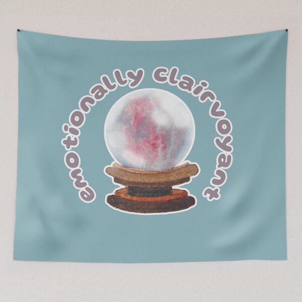 Item preview, Emotionally Clairvoyant Crystal Ball designed and sold by Blackberries & Moss.