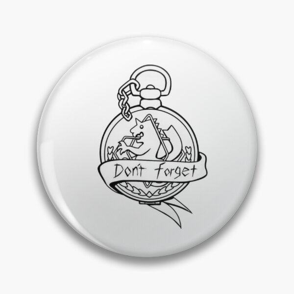 Item preview, State Alchemist Pocket Watch - Don't Forget 3.Oct.11  designed and sold by nighto-0W.