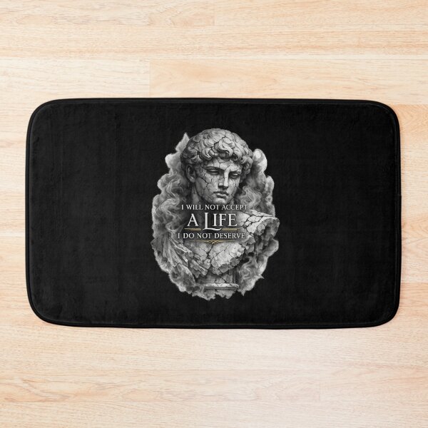 Item preview, Dark Academia Greek Statue Motivational Typography designed and sold by AMICO77.
