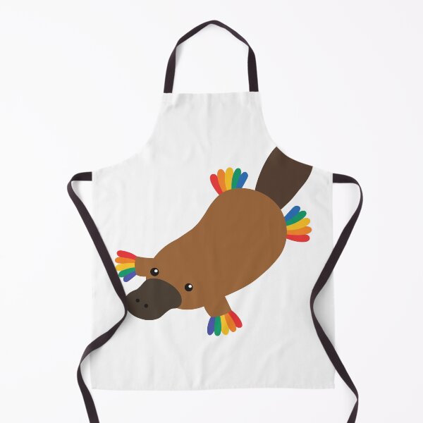 Item preview, Cute Rainbow Platypus Cartoon designed and sold by OlhaDreamArt.