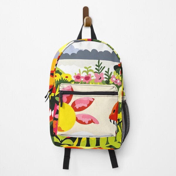 Item preview, Colorful T-Rex in a Flower Garden designed and sold by marbrure.