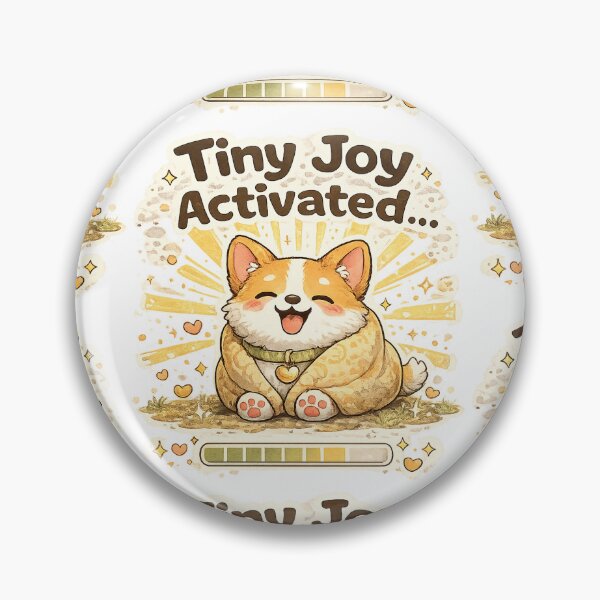 Item preview, Happy Corgi – Tiny Joy Activated | Cute Kawaii Sunshine Dog designed and sold by Clothes With Smiling Animals Walt Gral.