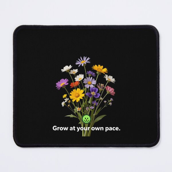 Item preview, Grow At Your Own Pace: Floral Wildflower Art designed and sold by artlife4.