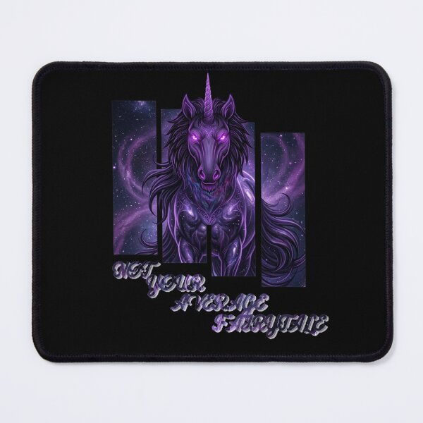 Item preview, Not Your Average Fairytale - Dark Mystic Unicorn Art designed and sold by thazinart.