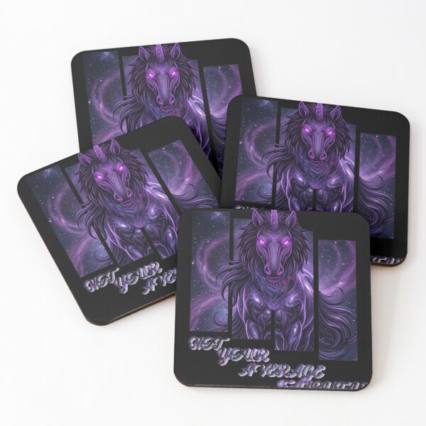Item preview, Not Your Average Fairytale - Dark Mystic Unicorn Art designed and sold by thazinart.