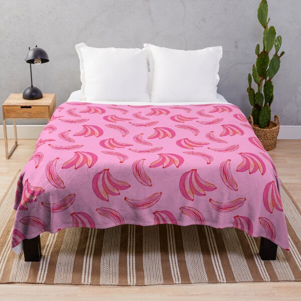 Item preview, Pink Bananas Sticker | Tropical Fruit Illustration | Cute Y2K Aesthetic Decal designed and sold by anigui.