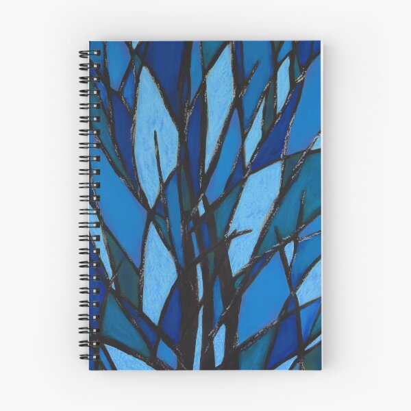 Item preview, Finding a New Tree acrylic abstract tree painting designed and sold by ChillonLeachArt.