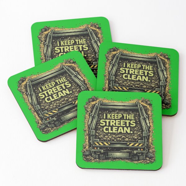 Item preview, I Keep The Streets Clean Sanitation Worker designed and sold by Veldrin-Media.